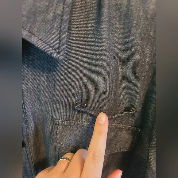 Carbon Classic Fit men's button up shirt - Picture 3 of 4